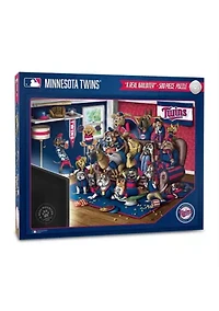YouTheFan MLB Minnesota Twins Purebred Fans 500pc Puzzle - "A Real Nailbiter"