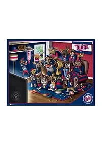 YouTheFan MLB Minnesota Twins Purebred Fans 500pc Puzzle - "A Real Nailbiter"