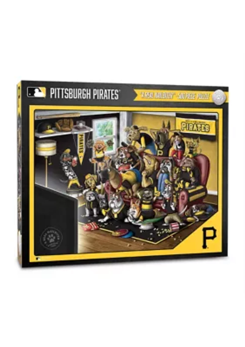 YouTheFan MLB Pittsburgh Pirates Purebred Fans 500pc Puzzle - "A Real Nailbiter"