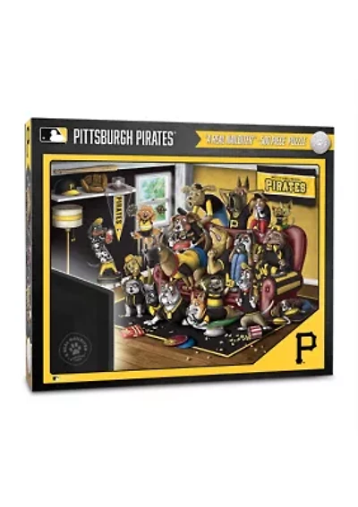 YouTheFan MLB Pittsburgh Pirates Purebred Fans 500pc Puzzle - "A Real Nailbiter"