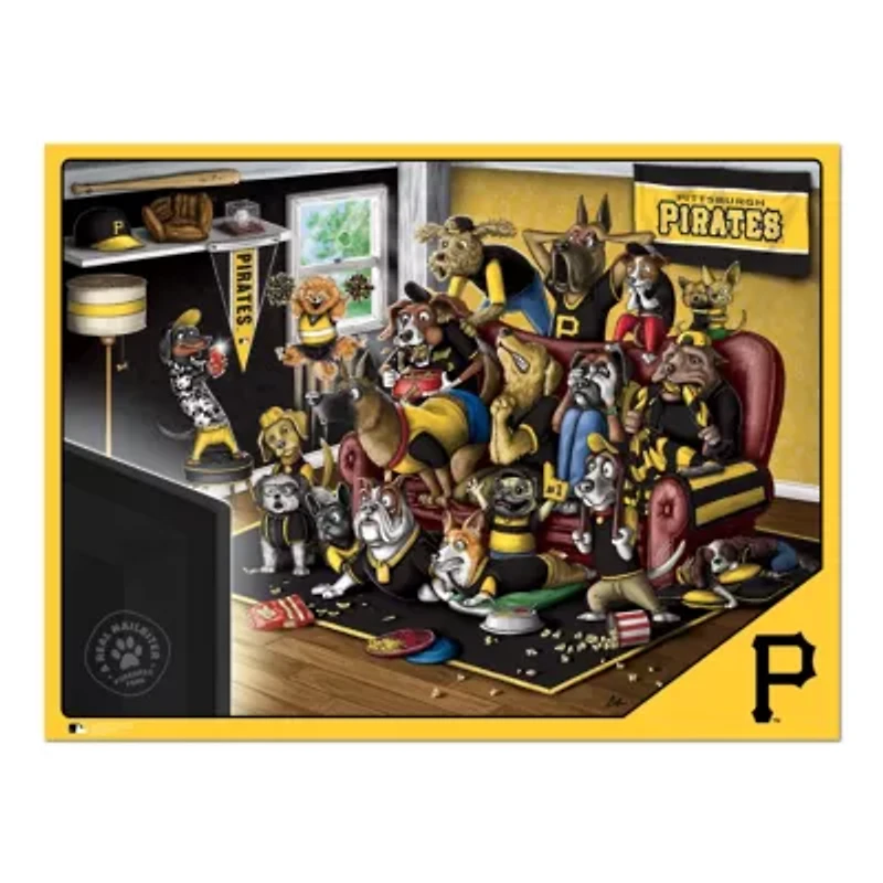YouTheFan MLB Pittsburgh Pirates Purebred Fans 500pc Puzzle - "A Real Nailbiter"