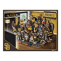 YouTheFan MLB San Diego Padres Purebred Fans 500pc Puzzle - "A Real Nailbiter"