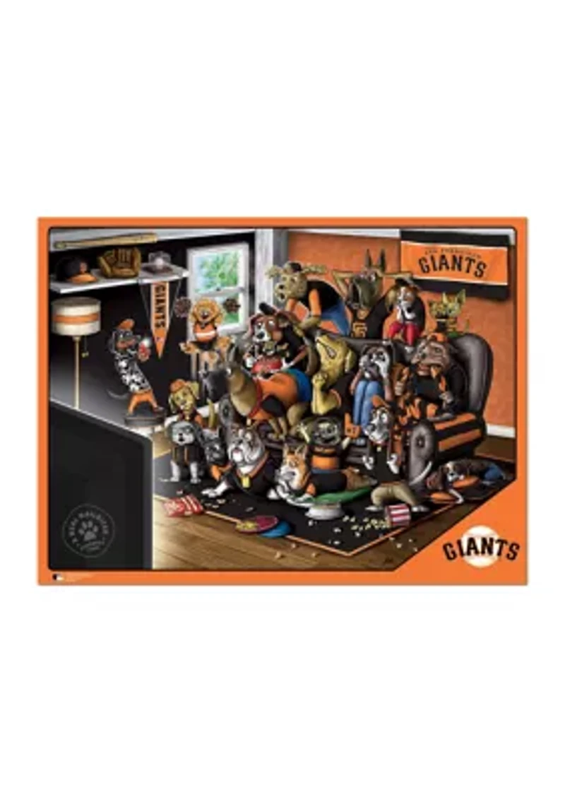 YouTheFan MLB San Francisco Giants Purebred Fans 500pc Puzzle - "A Real Nailbiter"