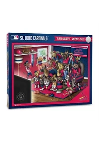 YouTheFan MLB St. Louis Cardinals Purebred Fans 500pc Puzzle - "A Real Nailbiter"