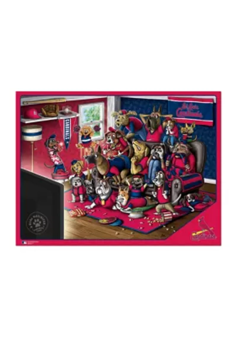 YouTheFan MLB St. Louis Cardinals Purebred Fans 500pc Puzzle - "A Real Nailbiter"