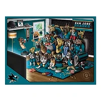 YouTheFan NHL San Jose Sharks Purebred Fans 500pc Puzzle - "A Real Nailbiter"