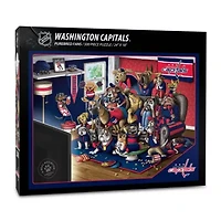 YouTheFan NHL Washington Capitals Purebred Fans 500pc Puzzle - "A Real Nailbiter"
