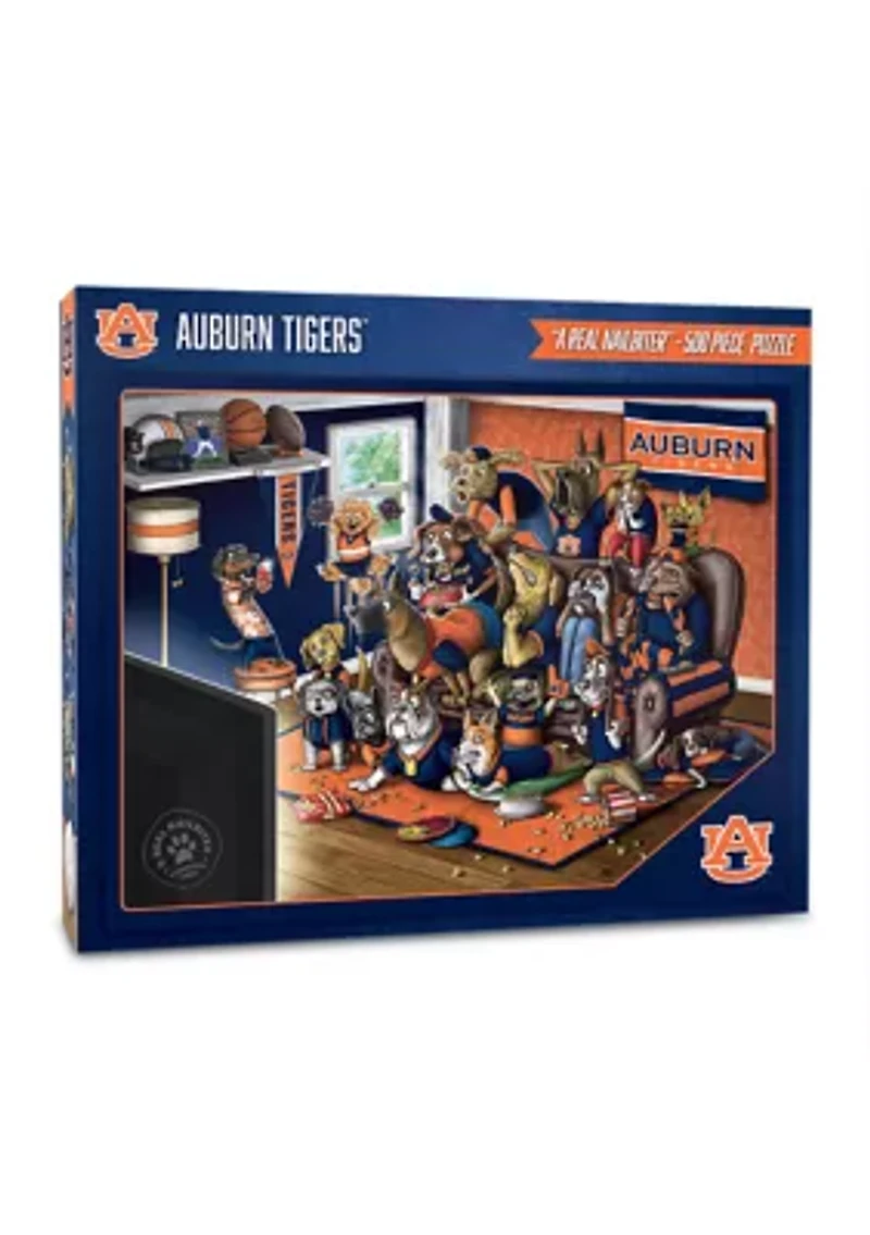 YouTheFan NCAA Auburn Tigers Purebred Fans 500pc Puzzle - "A Real Nailbiter"