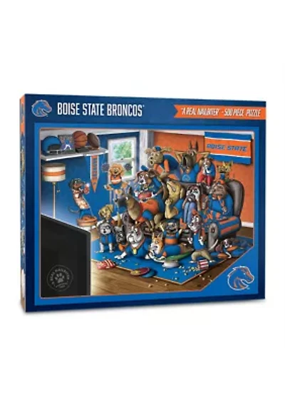 YouTheFan NCAA Boise State Broncos Purebred Fans 500pc Puzzle - "A Real Nailbiter"