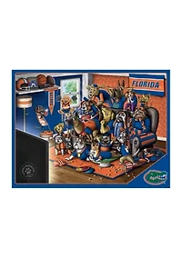 YouTheFan NCAA Florida Gators Purebred Fans 500pc Puzzle - "A Real Nailbiter"