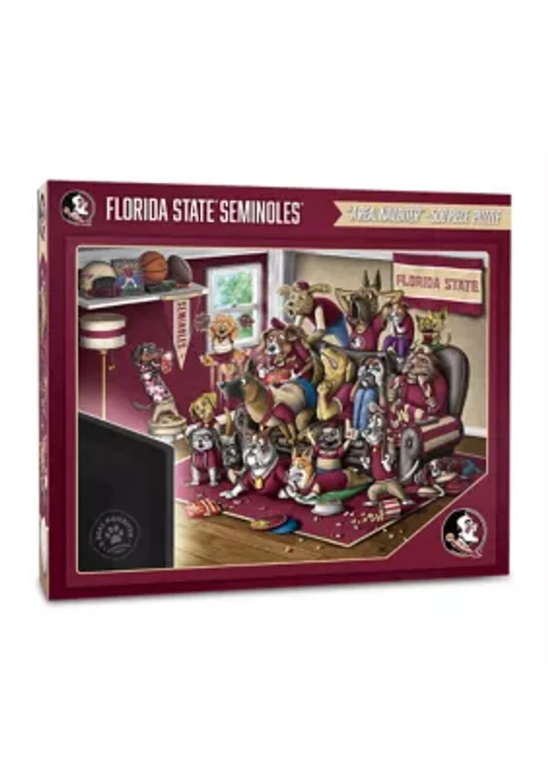 YouTheFan NCAA Florida State Seminoles Purebred Fans 500pc Puzzle - "A Real Nailbiter"