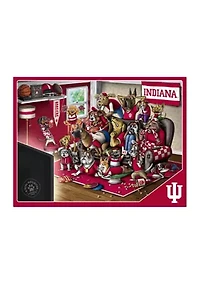 YouTheFan NCAA Indiana Hoosiers Purebred Fans 500pc Puzzle - "A Real Nailbiter"