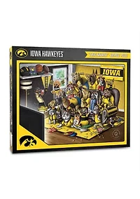 YouTheFan NCAA Iowa Hawkeyes Purebred Fans 500pc Puzzle - "A Real Nailbiter"