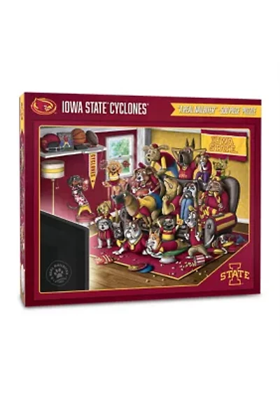 YouTheFan NCAA Iowa State Cyclones Purebred Fans 500pc Puzzle - "A Real Nailbiter"
