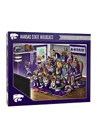 YouTheFan NCAA Kansas State Wildcats Purebred Fans 500pc Puzzle - "A Real Nailbiter"