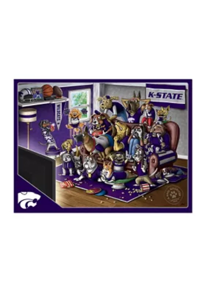YouTheFan NCAA Kansas State Wildcats Purebred Fans 500pc Puzzle - "A Real Nailbiter"