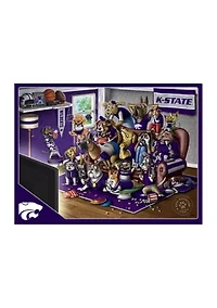 YouTheFan NCAA Kansas State Wildcats Purebred Fans 500pc Puzzle - "A Real Nailbiter"