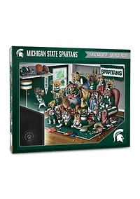 YouTheFan NCAA Michigan State Spartans Purebred Fans 500pc Puzzle - "A Real Nailbiter"