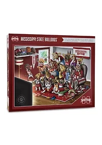 YouTheFan NCAA Mississippi State Bulldogs Purebred Fans 500pc Puzzle - "A Real Nailbiter"