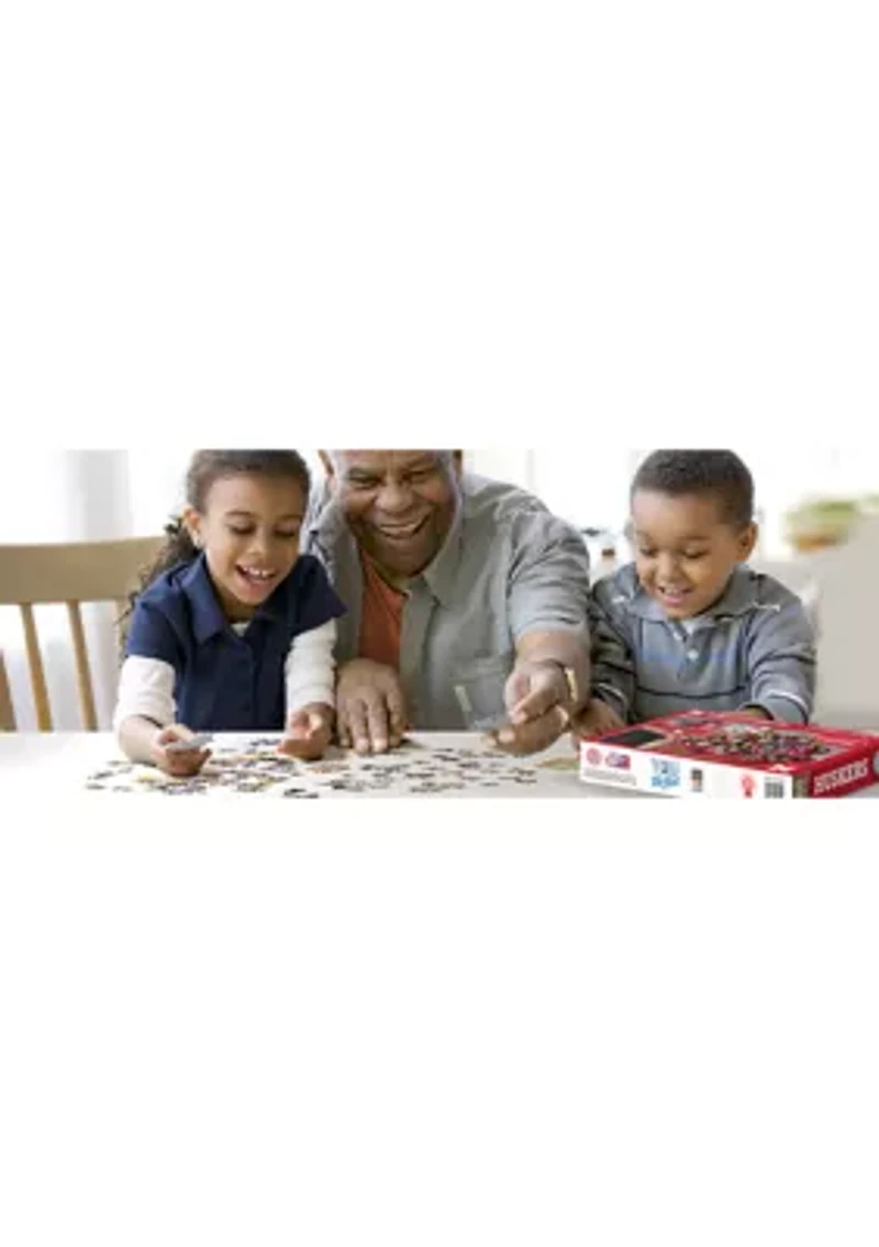 YouTheFan NCAA Nebraska Cornhuskers Purebred Fans 500pc Puzzle - "A Real Nailbiter"