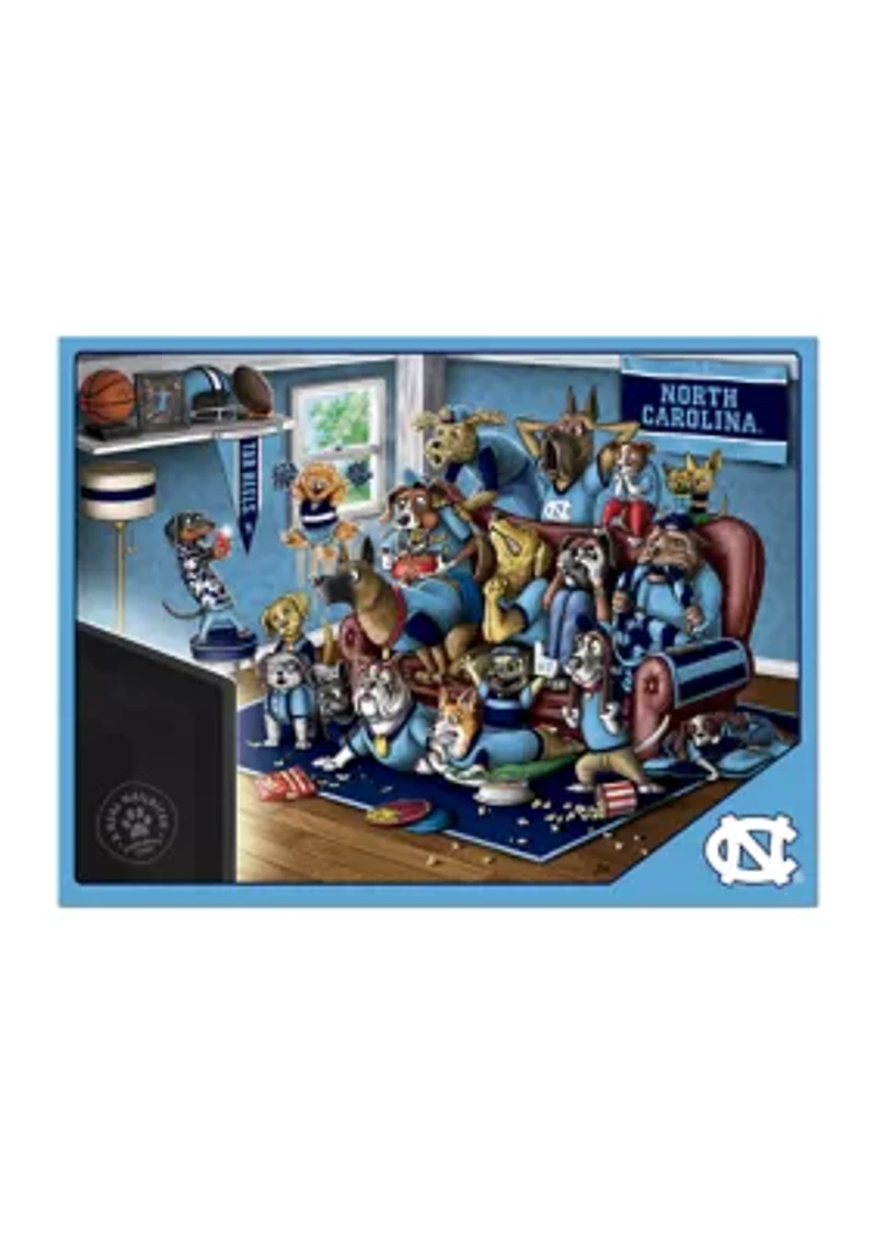 YouTheFan NCAA North Carolina Tar Heels Purebred Fans 500pc Puzzle - "A Real Nailbiter"