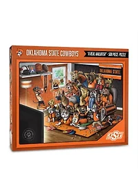 YouTheFan NCAA Oklahoma State Cowboys Purebred Fans 500pc Puzzle - "A Real Nailbiter"