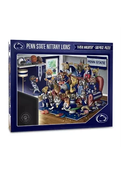 YouTheFan NCAA Penn State Nittany Lions Purebred Fans 500pc Puzzle - "A Real Nailbiter"