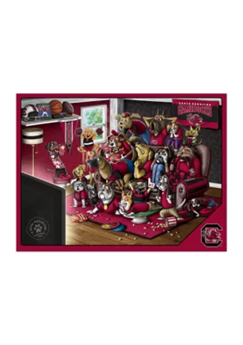 YouTheFan NCAA South Carolina Gamecocks Purebred Fans 500pc Puzzle - "A Real Nailbiter"