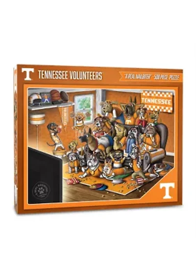 YouTheFan NCAA Tennessee Volunteers Purebred Fans 500pc Puzzle - "A Real Nailbiter"