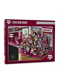 YouTheFan NCAA Texas A&M Aggies Purebred Fans 500pc Puzzle - "A Real Nailbiter"