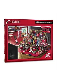 YouTheFan NCAA Utah Utes Purebred Fans 500pc Puzzle - "A Real Nailbiter"