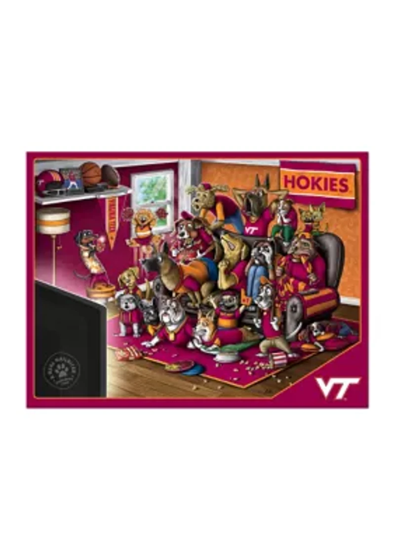 YouTheFan NCAA Virginia Tech Hokies Purebred Fans 500pc Puzzle - "A Real Nailbiter"
