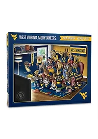 YouTheFan NCAA West Virginia Mountaineers Purebred Fans 500pc Puzzle - "A Real Nailbiter"