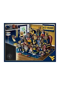 YouTheFan NCAA West Virginia Mountaineers Purebred Fans 500pc Puzzle - "A Real Nailbiter"