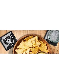 Oakland Raiders YouTheFan NFL Las Vegas Raiders 3D Logo Series Coasters