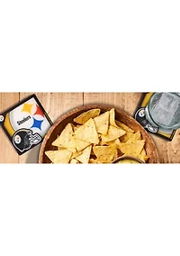 YouTheFan NFL Pittsburgh Steelers 3D Logo Series Coasters