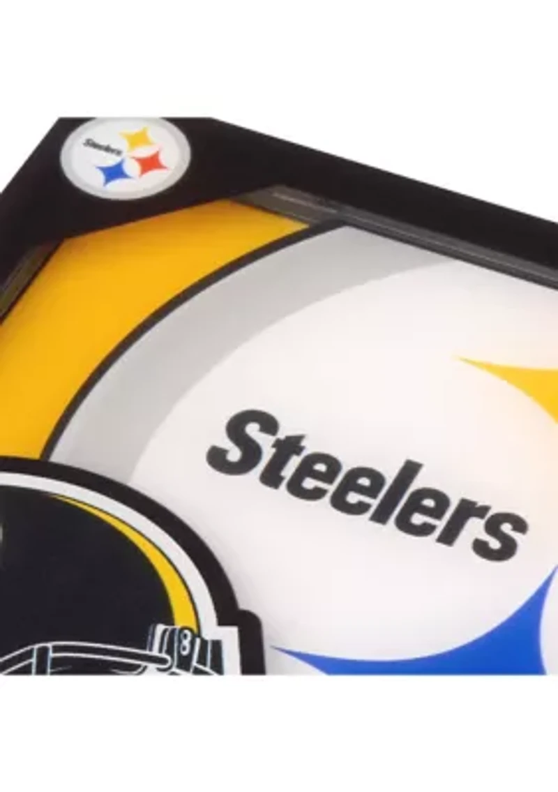 YouTheFan NFL Pittsburgh Steelers 3D Logo Series Coasters