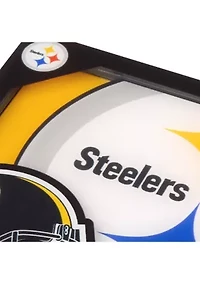 YouTheFan NFL Pittsburgh Steelers 3D Logo Series Coasters