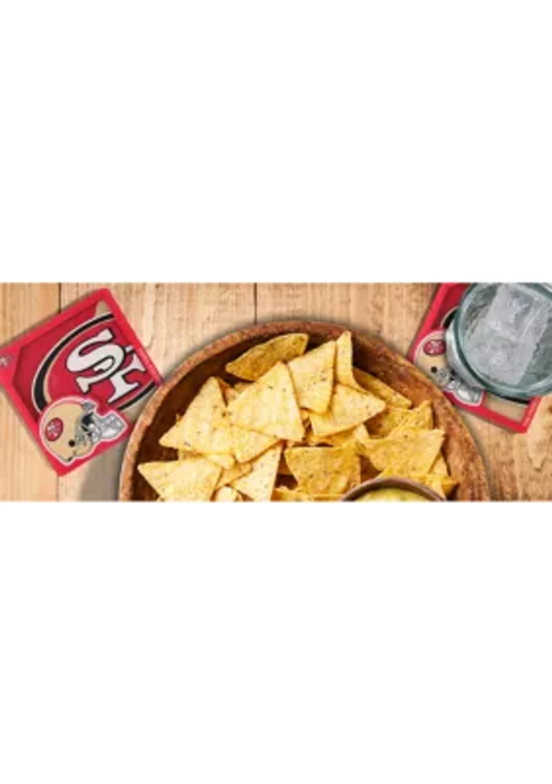YouTheFan NFL San Francisco 49ers 3D Logo Series Coasters