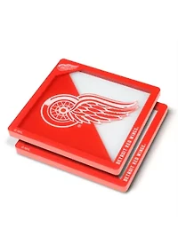 YouTheFan NHL Detroit Red Wings 3D Logo Series Coasters