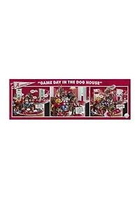 YouTheFan NCAA Alabama Crimson Tide Game Day in the Dog House 1000pc Puzzle