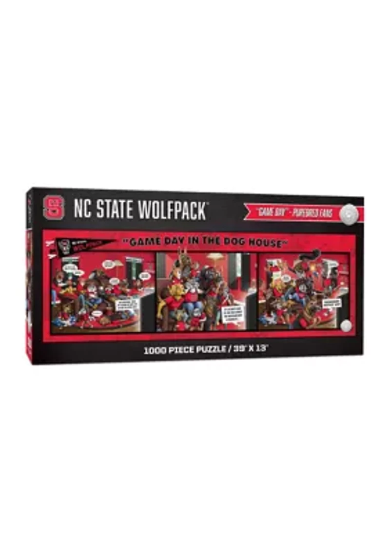 YouTheFan NCAA NC State Wolfpack Game Day in the Dog House 1000pc Puzzle