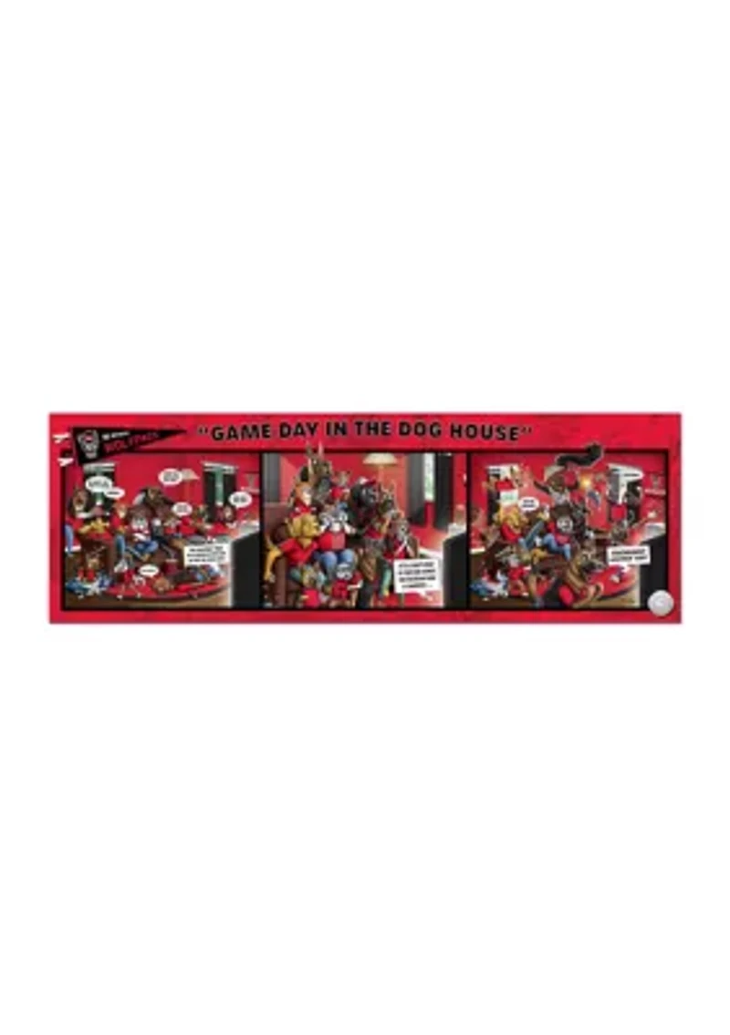 YouTheFan NCAA NC State Wolfpack Game Day in the Dog House 1000pc Puzzle