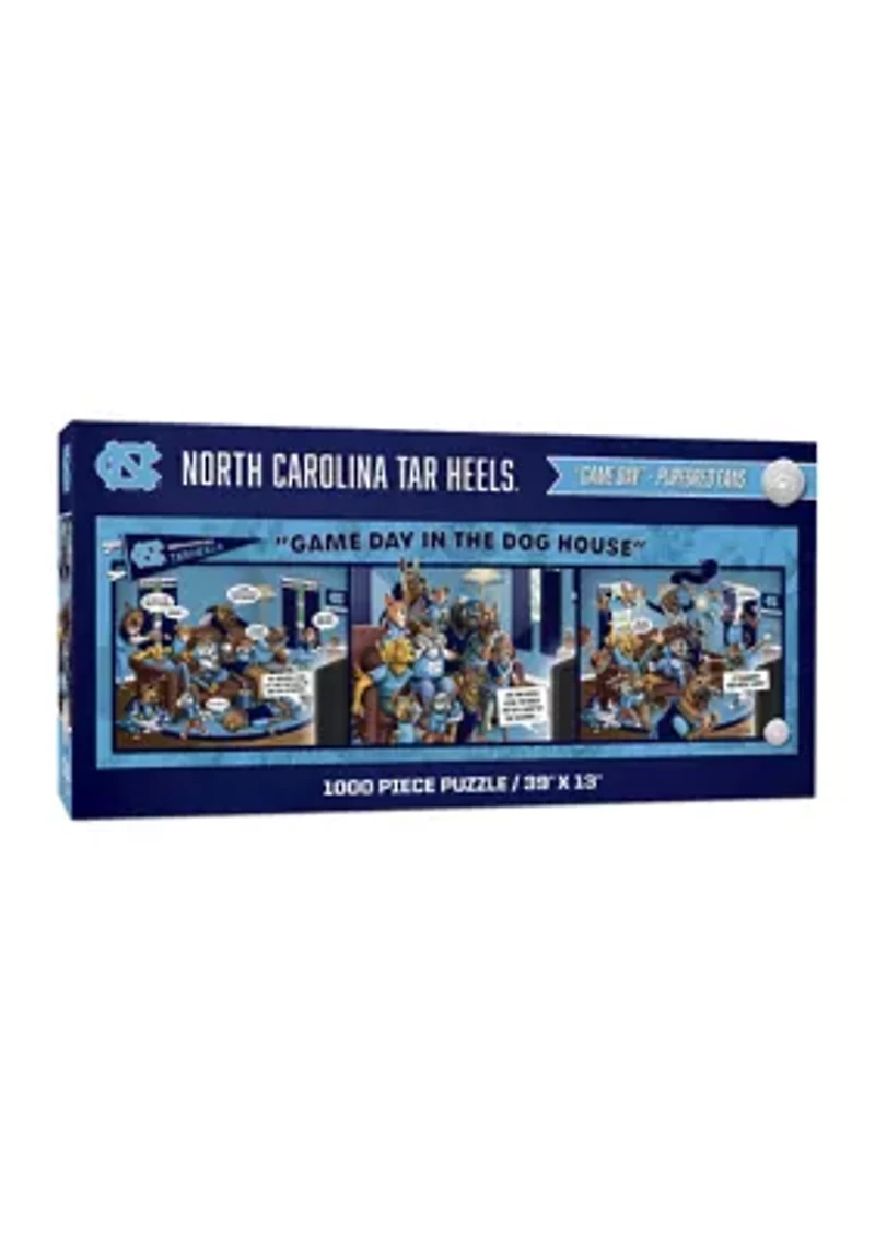 YouTheFan NCAA North Carolina Tar Heels Game Day in the Dog House 1000pc Puzzle