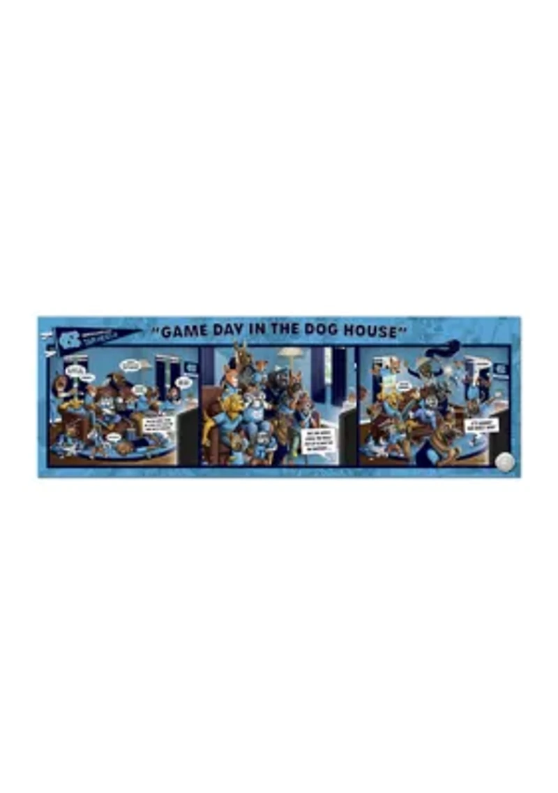 YouTheFan NCAA North Carolina Tar Heels Game Day in the Dog House 1000pc Puzzle
