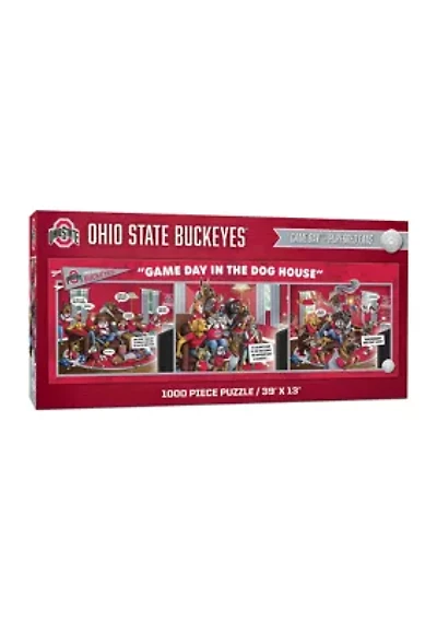 YouTheFan NCAA Ohio State Buckeyes Game Day in the Dog House 1000pc Puzzle