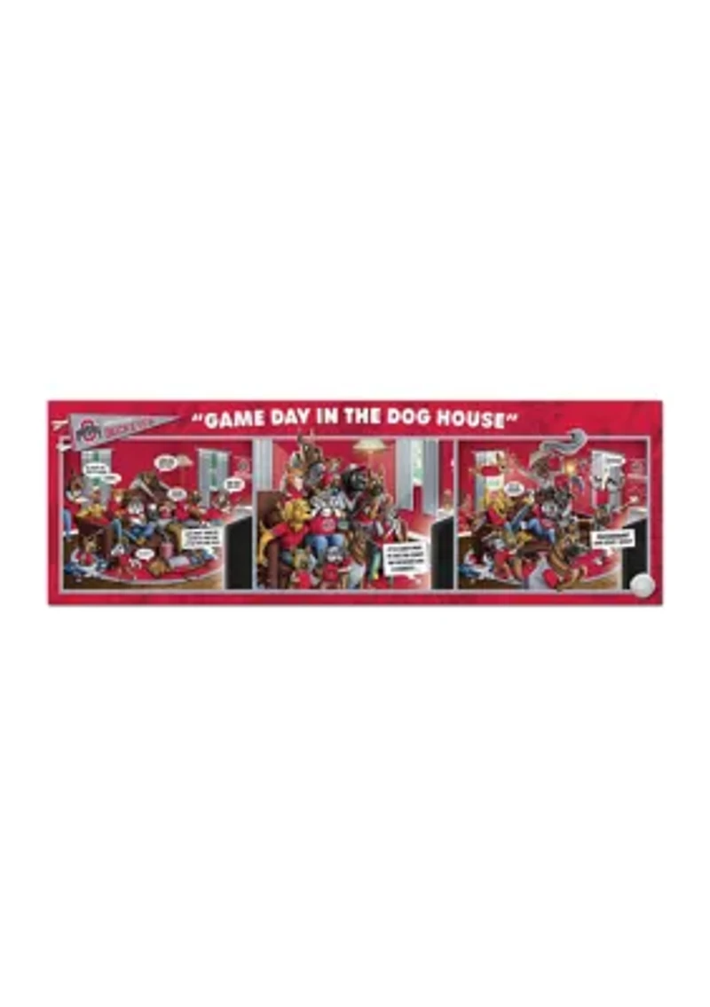 YouTheFan NCAA Ohio State Buckeyes Game Day in the Dog House 1000pc Puzzle