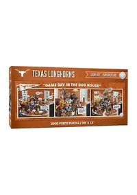 YouTheFan NCAA Texas Longhorns Game Day in the Dog House 1000pc Puzzle