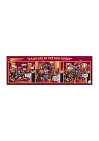 YouTheFan NCAA Virginia Tech Hokies Game Day in the Dog House 1000pc Puzzle