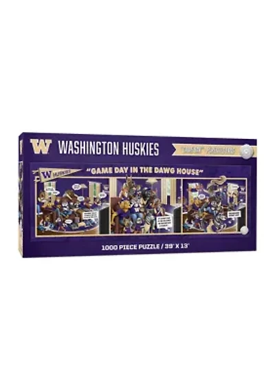 YouTheFan NCAA Washington Huskies Game Day in the Dog House 1000pc Puzzle